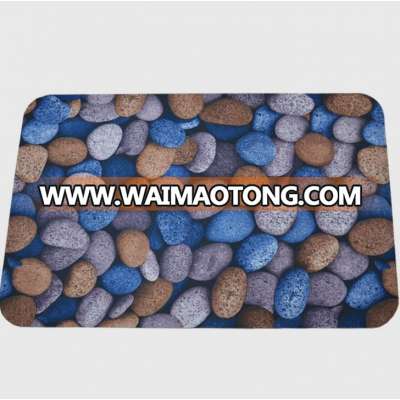 New design Anti-slip PVC 3D plastic bathroom mat / floor mat