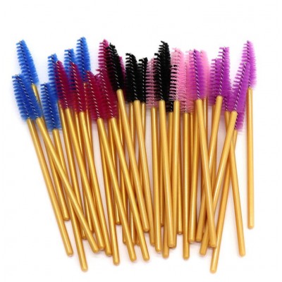 Wholesale Disposable Nylon Mini Eyelash Brush / Eyebrow Comb / Makeup Tools