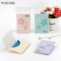 Top Selling Men and Women Oil-Absorbing Tissues Clean Facial Oil Absorbing Makeup Blotting Paper