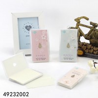 Green Tea Men and Women Oil-Absorbing Tissues Clean Facial Oil Absorbing Makeup Blotting Paper